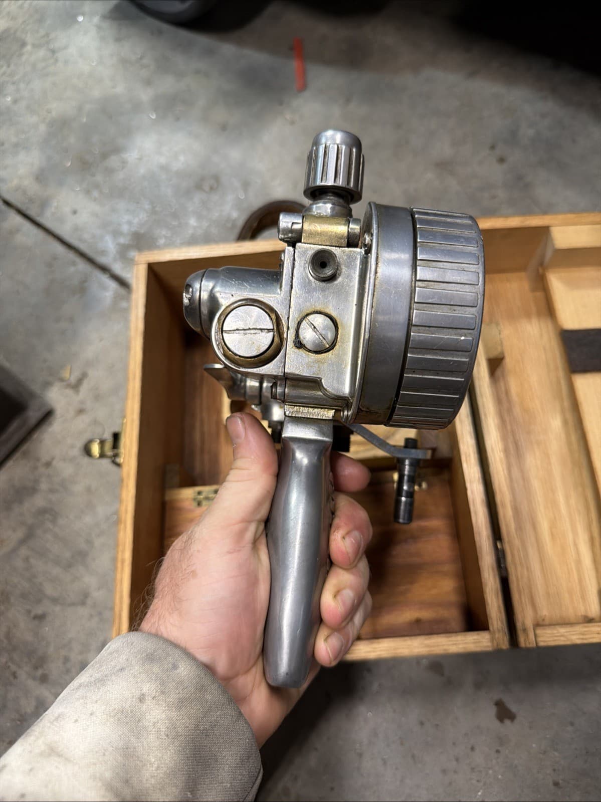 Metco 4E Metalizing Flame Spray Welder Shaft Repair Welding Gun Torch 2