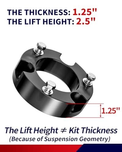  2.5 inch Leveling Kits for 2005-2023 Tacoma, 2003-2023 4Runner, 2007-2015 FJ  3