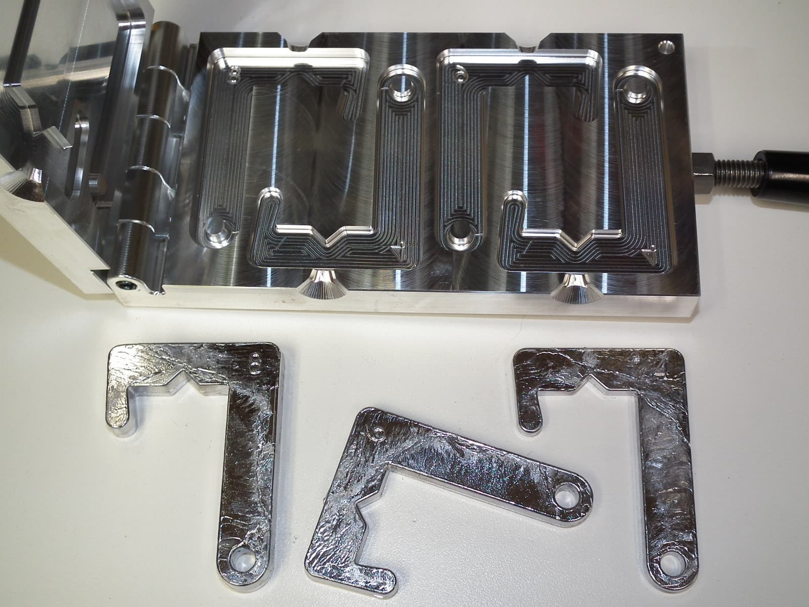 Decoy mold J Hook 4,4,6,8oz CNC Aluminum Duck Hunting