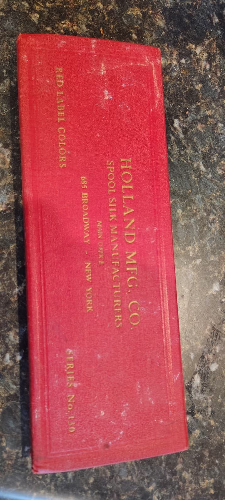 2 ATQ/VTG Nylon & Silk Thread Color Cards 2