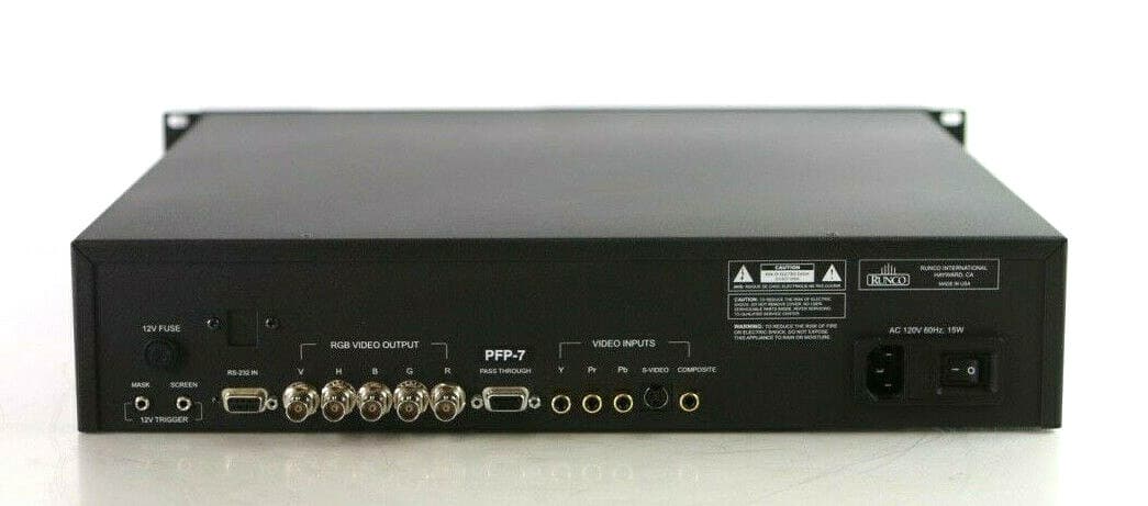 FULLY TESTED Runco PFP-7 Projector Processor Only C35  3