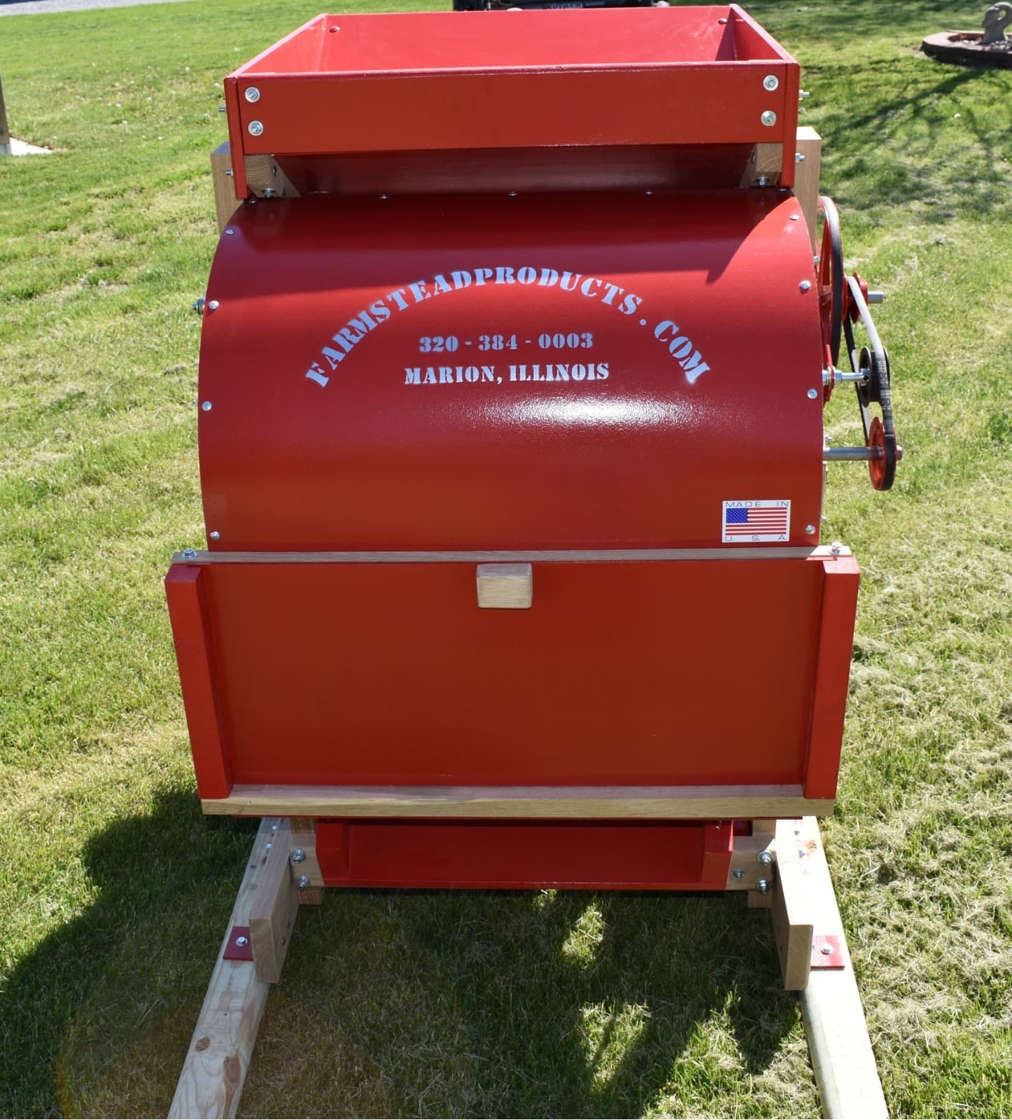 Farmstead 150HD Seed Cleaner / Grain Cleaner - New Machine - Fanning Mill Style 3