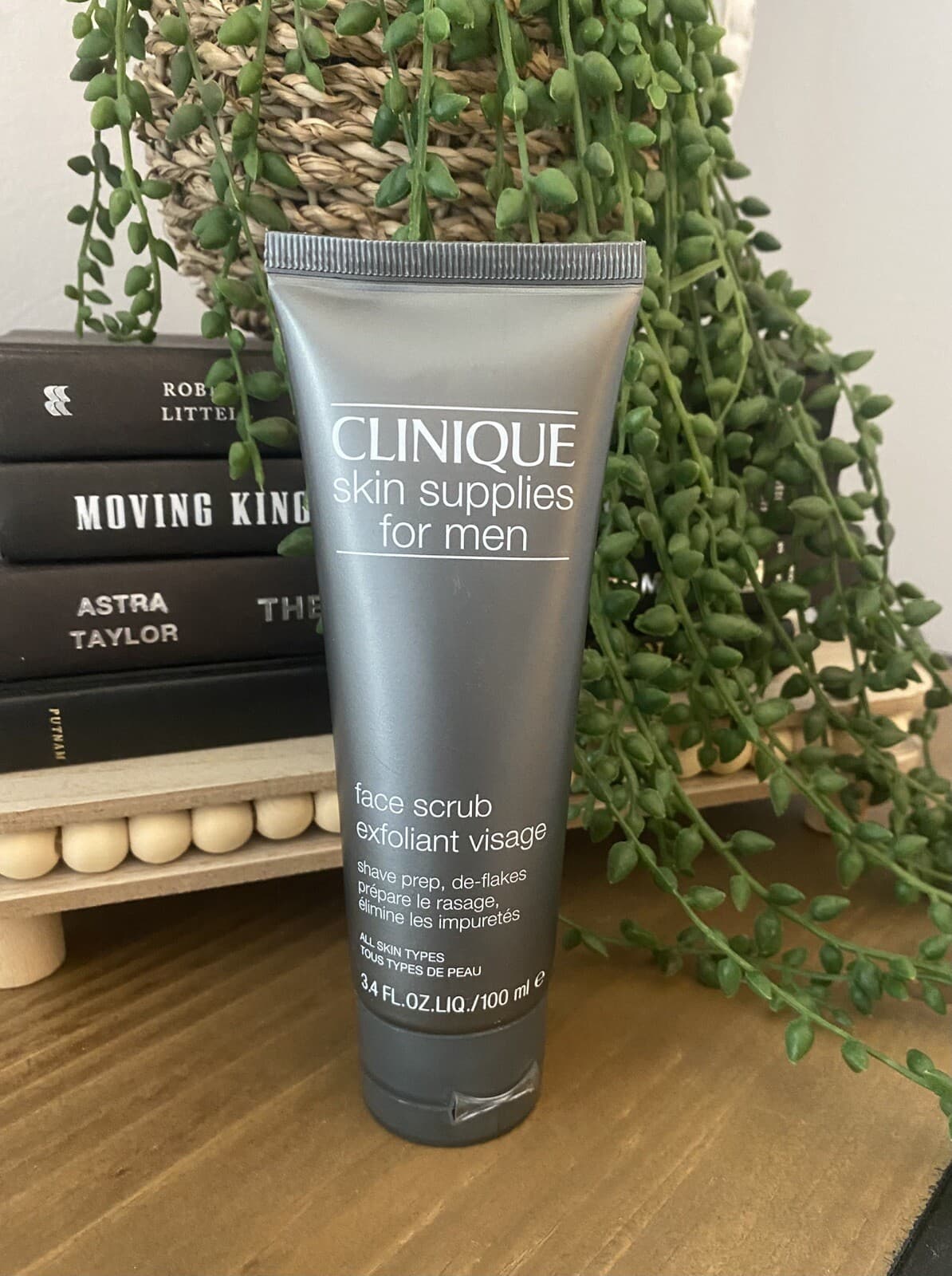 CLINIQUE Skin Supplies For Men Face Scrub 3.4oz / 100mL FREE SHIPPING