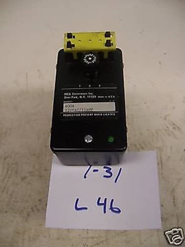Mcg Electronics Model 8805 400A 120Vac 10 A Power Surge Protector 4