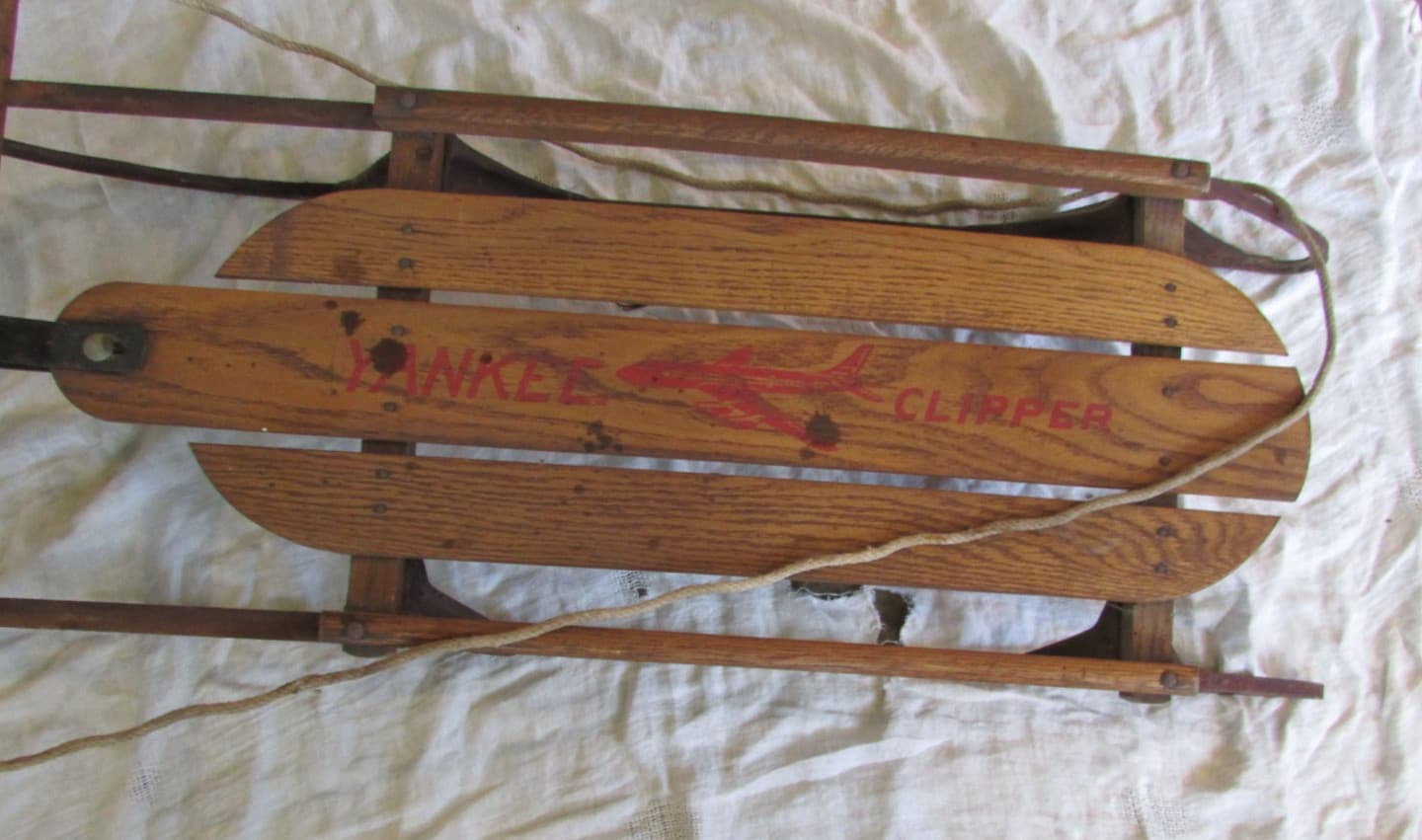 Vintage M No. 11  Yankee Clipper Sled Made By S.L. Allen & Co Inc. Phila. PA 2