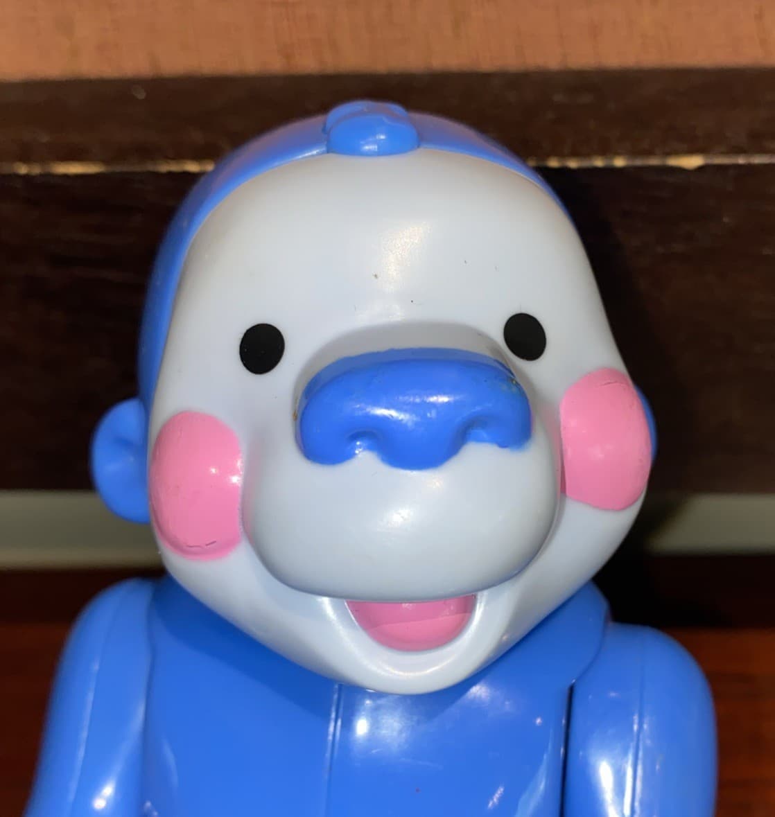 Fisher Price Amazing Animals Clicker Click Clack Blue Gorilla Monkey Ape Chimp 3