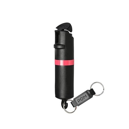 POM Pepper Spray Flip Top Snap Hook - Maximum Strength OC Spray (Up to 12 Ft.) 3