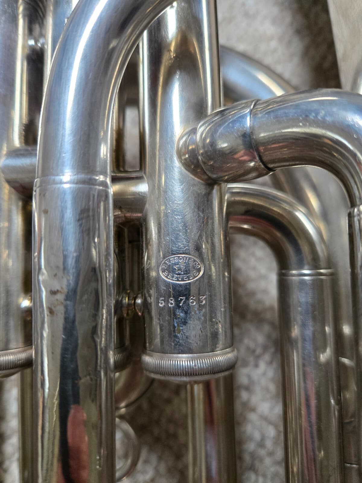 BESSON Euphonium - Baritone 3V  "PROTOTYPE" made ~1897 excellent condition 4