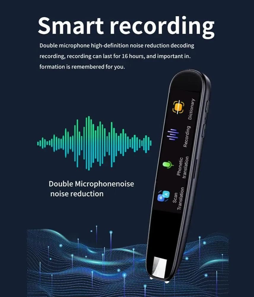 Smart Scan Translator Pen 112 Languages Voice Text Reader Reading Pen Portable 3