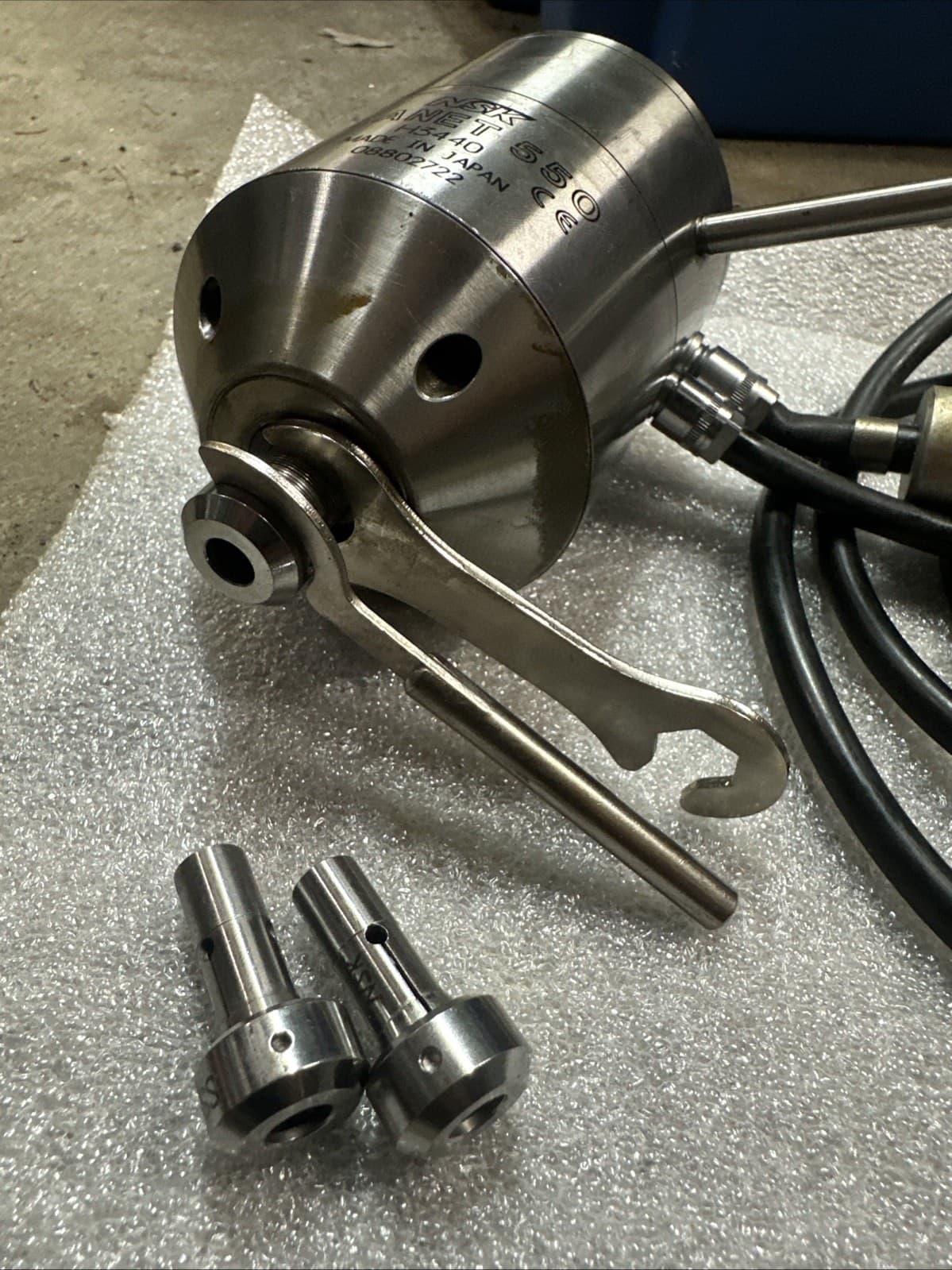 NSK Planet 550 3/4” Shank Milling Machine Jig Grinding Air Spindle Die Grinder 6