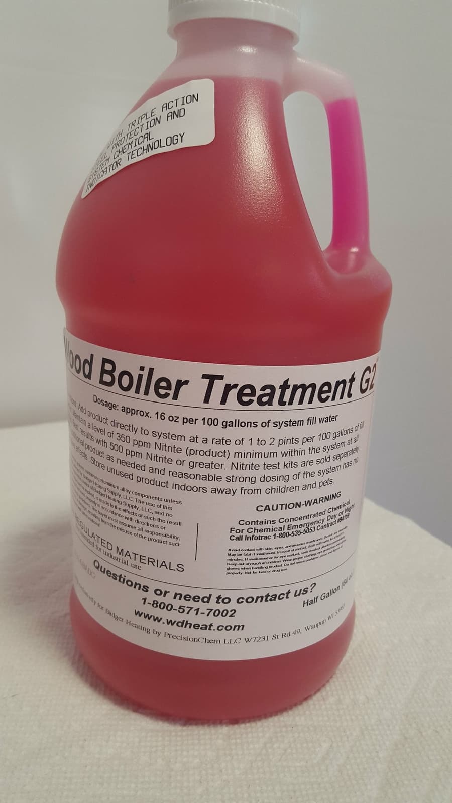 Wood Boiler Treatment 2Qt., G2 W/Chemical Detection Technology 4