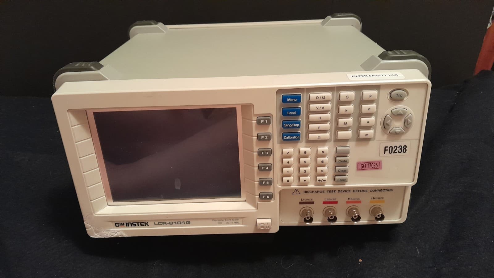 GW Instek LCR-8101G, LCR Meter, Used, Parts/Repair 3
