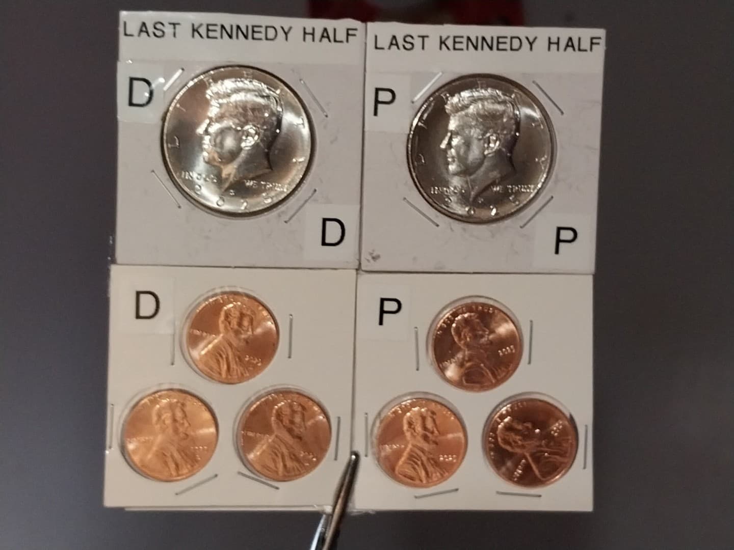 2025 LINCOLN CENTS AND KENNEDY HALFS 