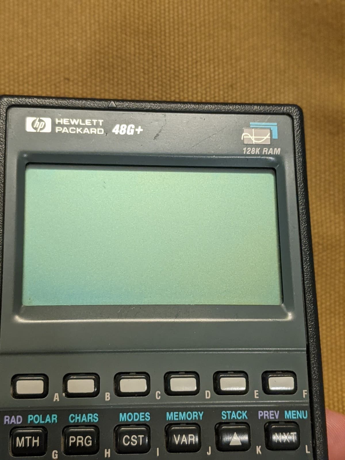 HP 48G+ Graphing Scientific Calculator Gray 128K RAM Excellent! 6