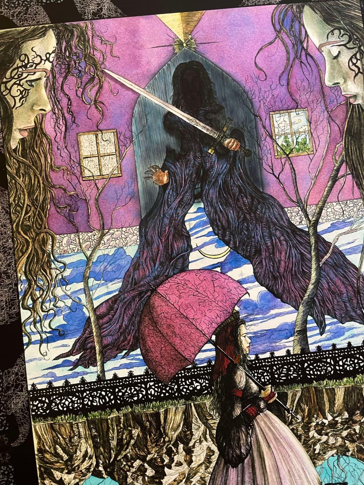 NIne Inch Nails Concert Poster Tokyo Japan 2005 s/n Edition MACRAE Trent Reznor 4