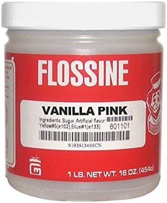 Cotton Candy Sugar Flossine Pink Vanilla 3451CN 1 Jar Gold Medal  4