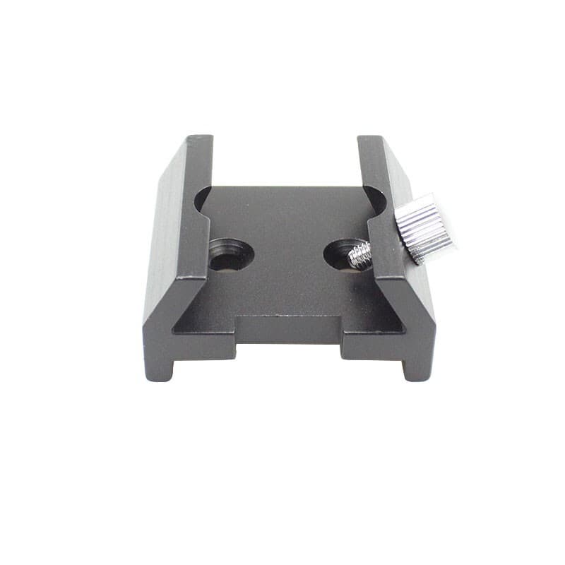 2 holes Finderscope Base Dovetail Slot Dovetail Tail Bracket Dove Groove 3