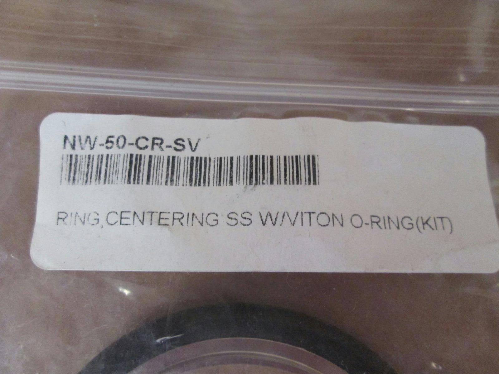 (5) Nor-Cal  NW-50-CR-SV  ST/ST Centring Seal Assembly w/Viton O-Ring, (2 new) 2