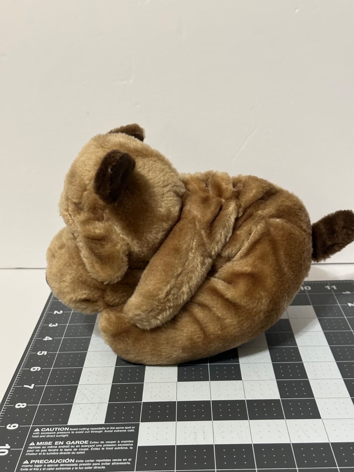 Vintage 1986 Raffoler Plush Puppy Dog Wrinkles Plush Stuffed Animal 3