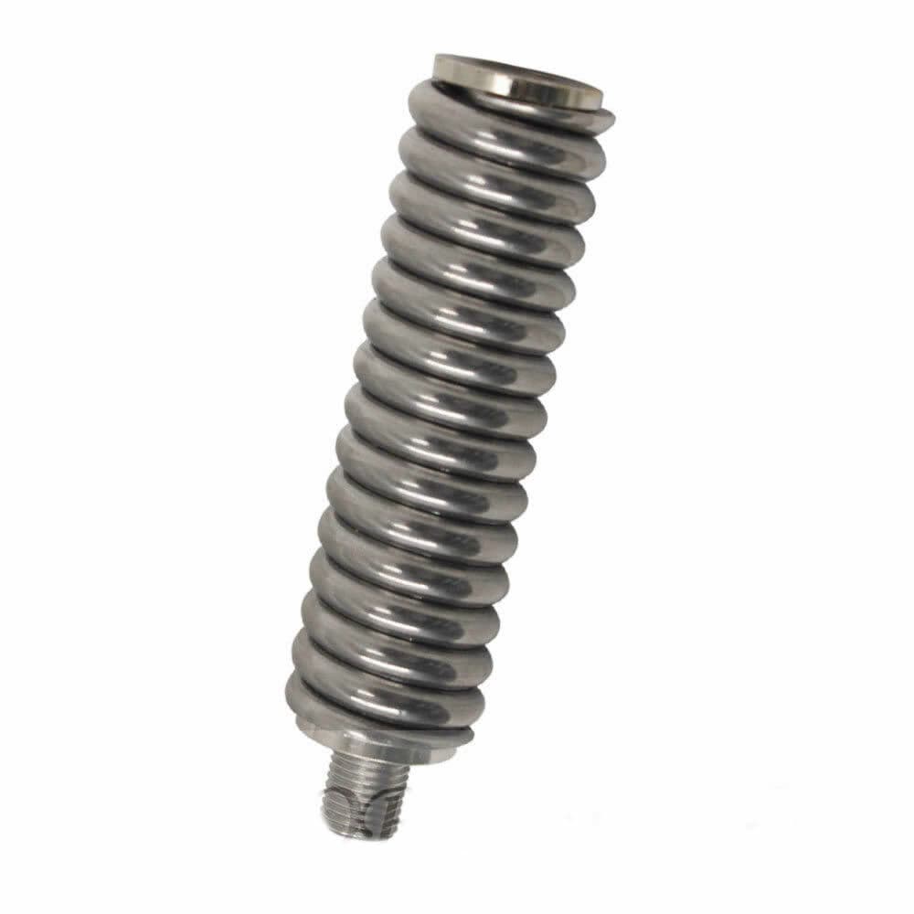 Heavy Duty Chrome Spring for CB Radio Antennas with 3/8 X 24 Threads 2