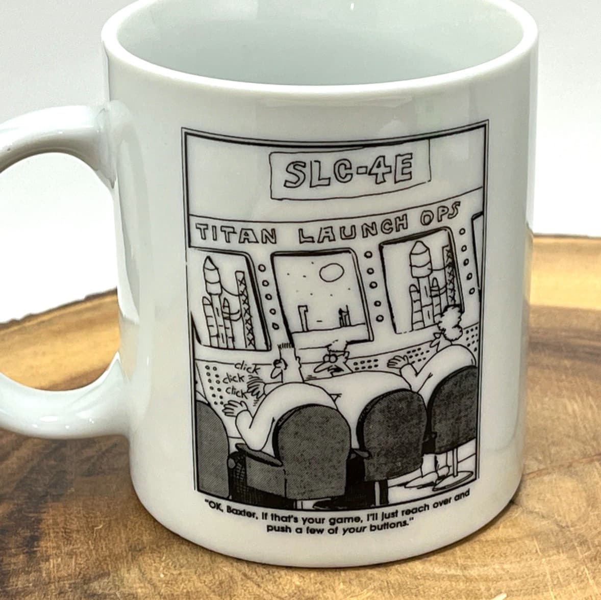 2 Titan IV Rocket Launch Ops Mugs K-18 Vanderberg AFB SLC-4E 3