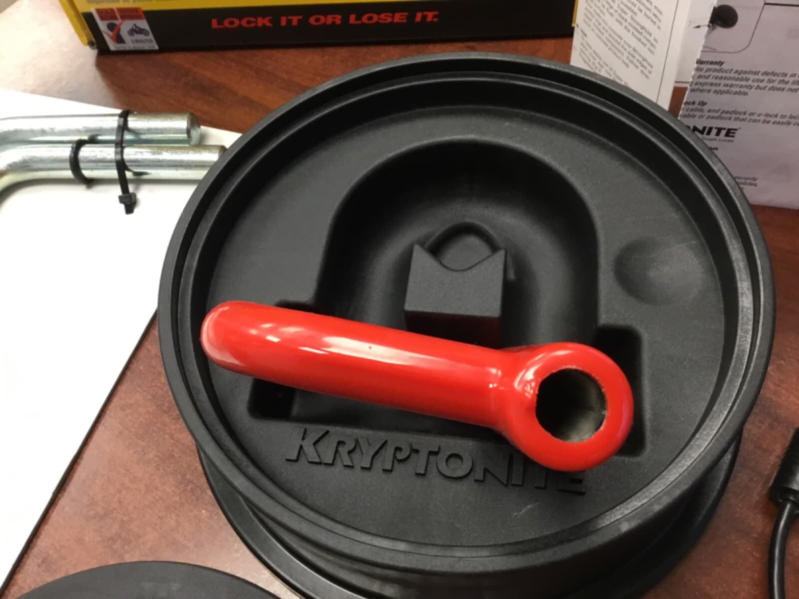 Kryptonite In Ground Super Stronghold Security Anchor Assembly NEW IN BOX 330219 5