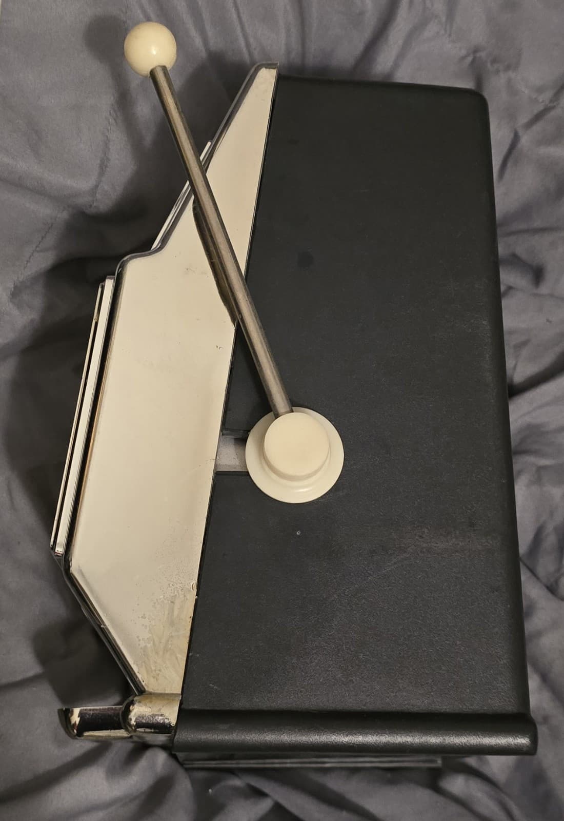 Vintage Medley One Armed Banker Slot Machine Toy Reno Nevada 25¢ Slot READ 4