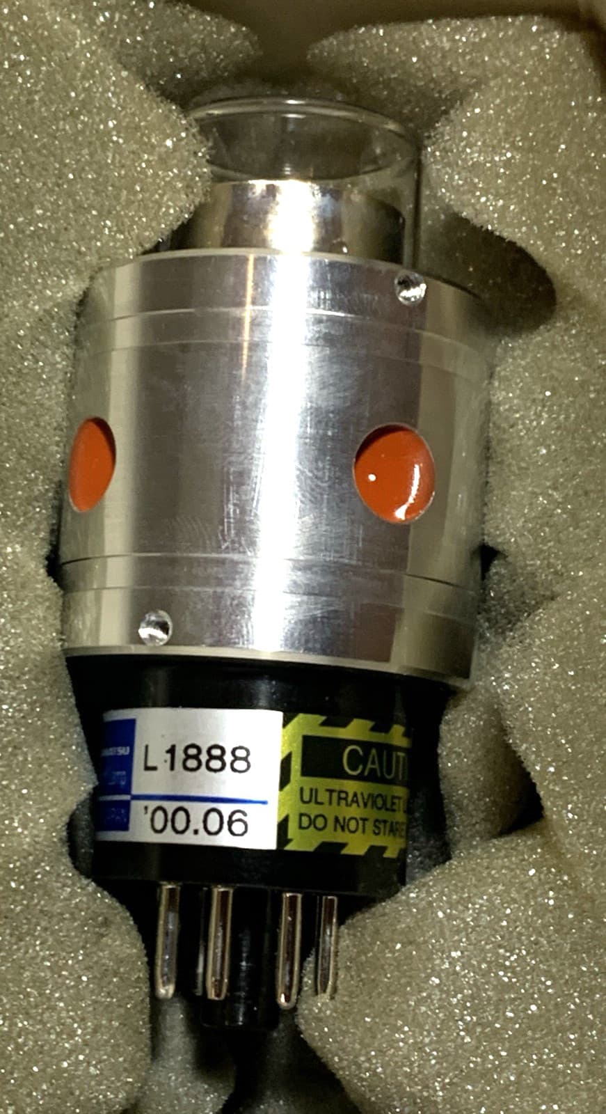 HAMAMATSU DEUTERIUM LAMP 03-915715-90 6
