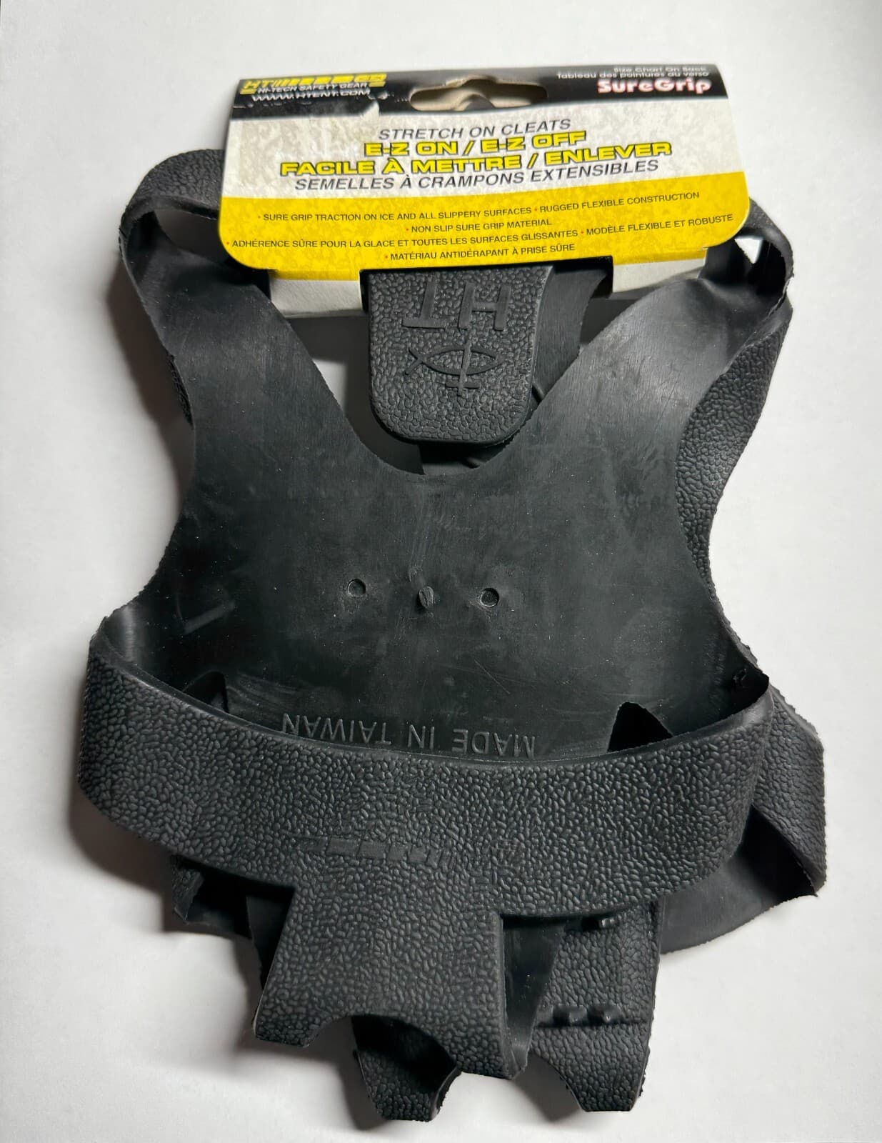 Ice Fishing Hiking Safety Treads Crampon Ice Boot Covers No Slips Ice Treads NEW