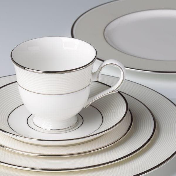 LENOX - Opal Innocence Stripe - 5 Piece Place Setting - BRAND NEW BOXED 2