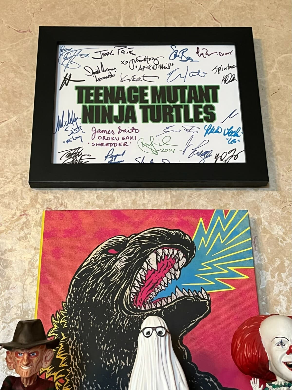 Teenage Mutant Ninja Turtles 1990 Title Card Cast-Signed - Autograph Reprints 5