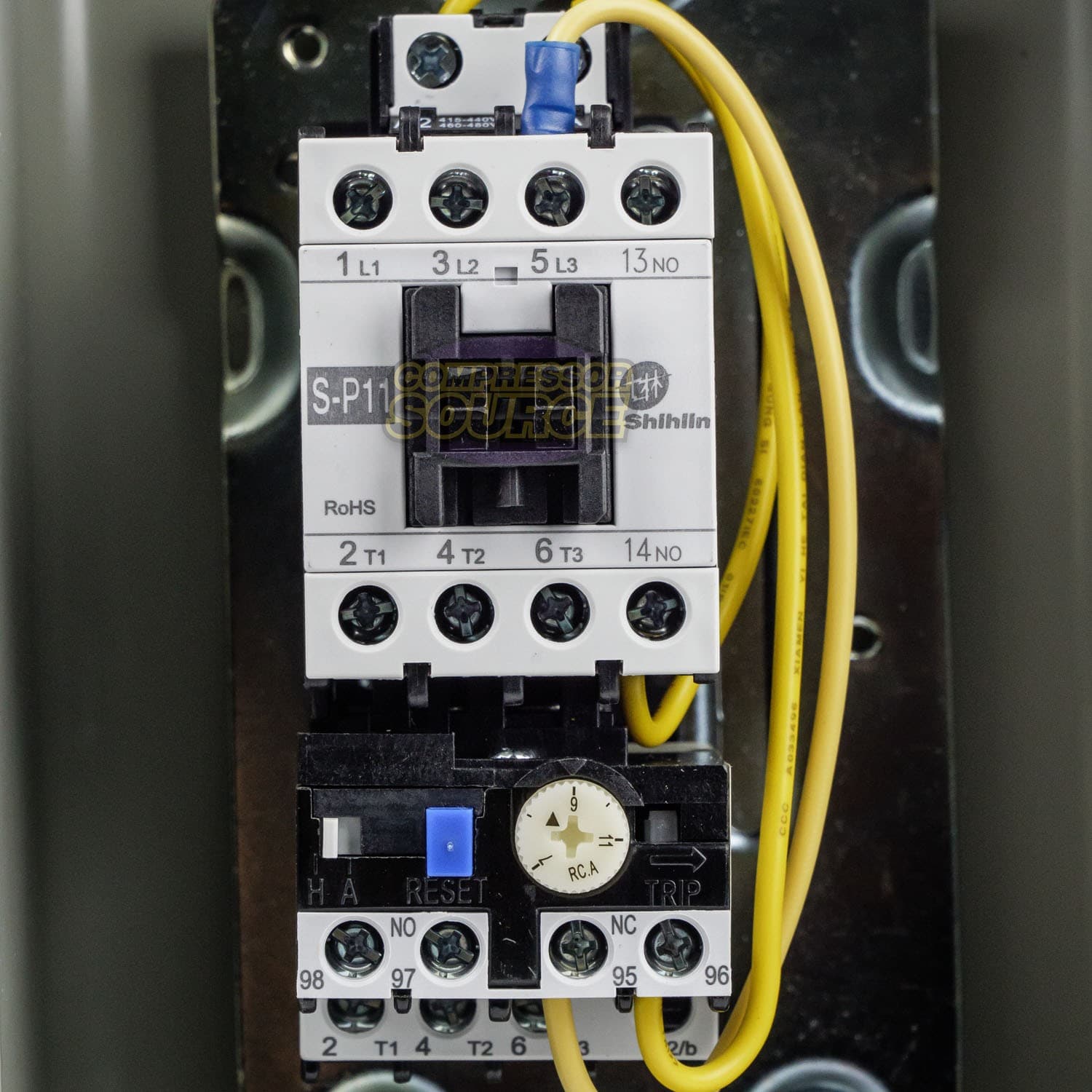 Magnetic Starter 5 HP 3 Phase for Air Compressor Electric Motor 460V 6