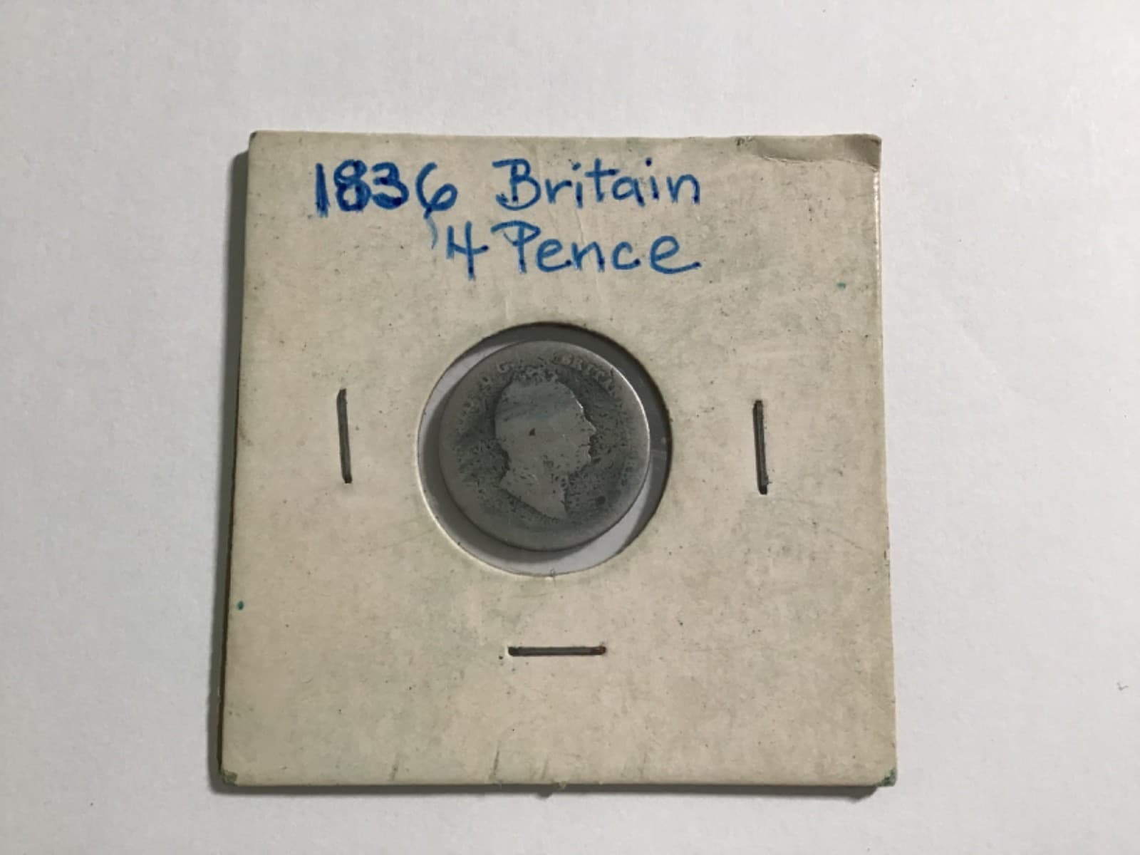 1836 Britain Silver 4 Pence