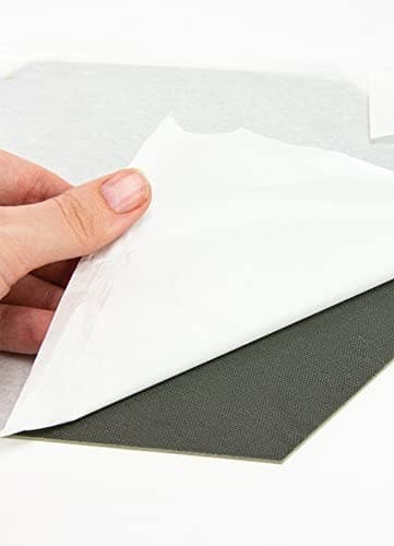  9" x 10.4" Milena Peel & Stick Hexagon Vinyl Floor Tiles (10 Tiles), (4.5  4