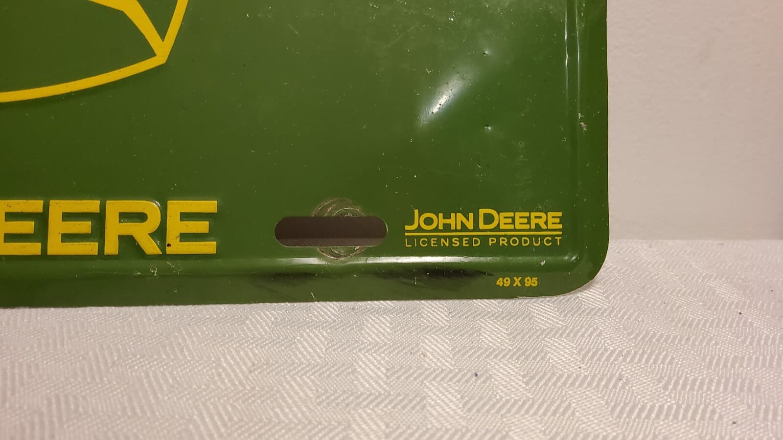 John Deere License Plate,  Green  (13) 2