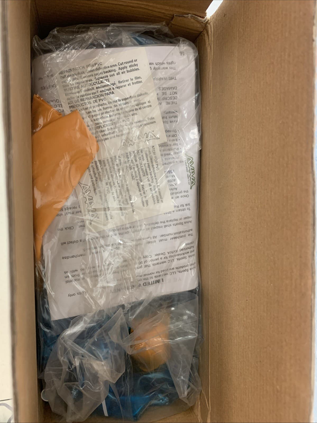 NEW Aviva Snow Bunker Jr Inflatable Snow Fort NOS Winter Toy Cool Vintage RARE 5