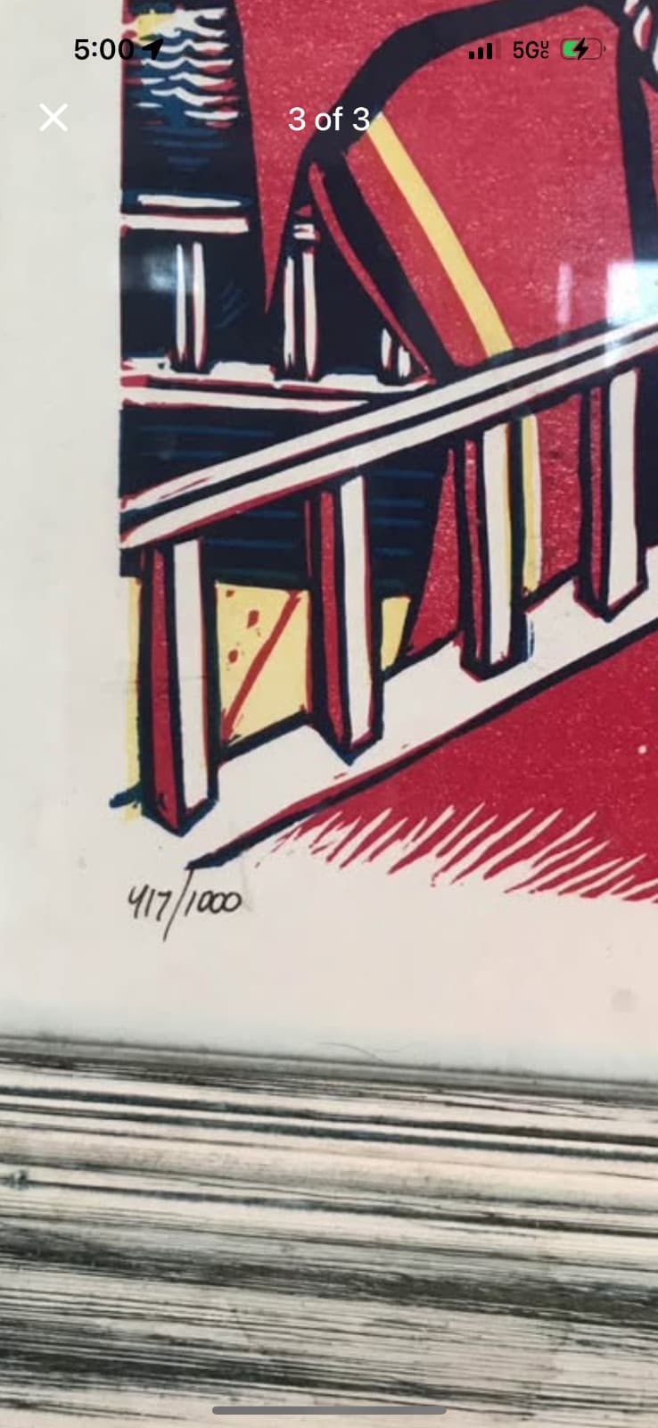 Framed Phish Camden Pollock 2003 417/1000 3