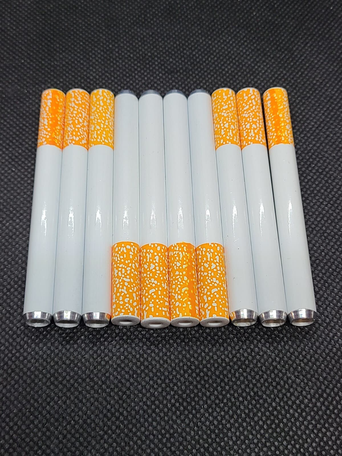 10x Metal One Hitter Pipe Cigarette Style Dugout Bat Large 3" Free USA Shipping