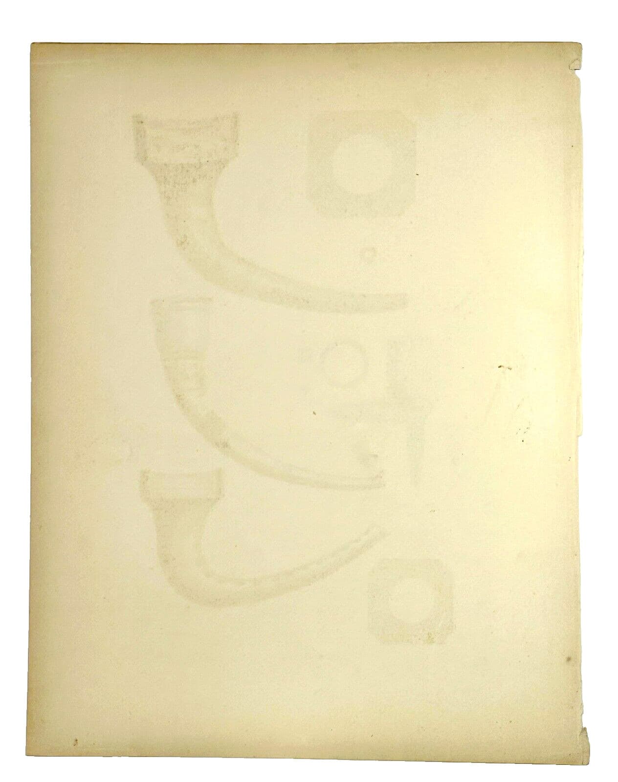 1847 Lithograph of  Native American Pipes by Seth Eastman for US Congress 3