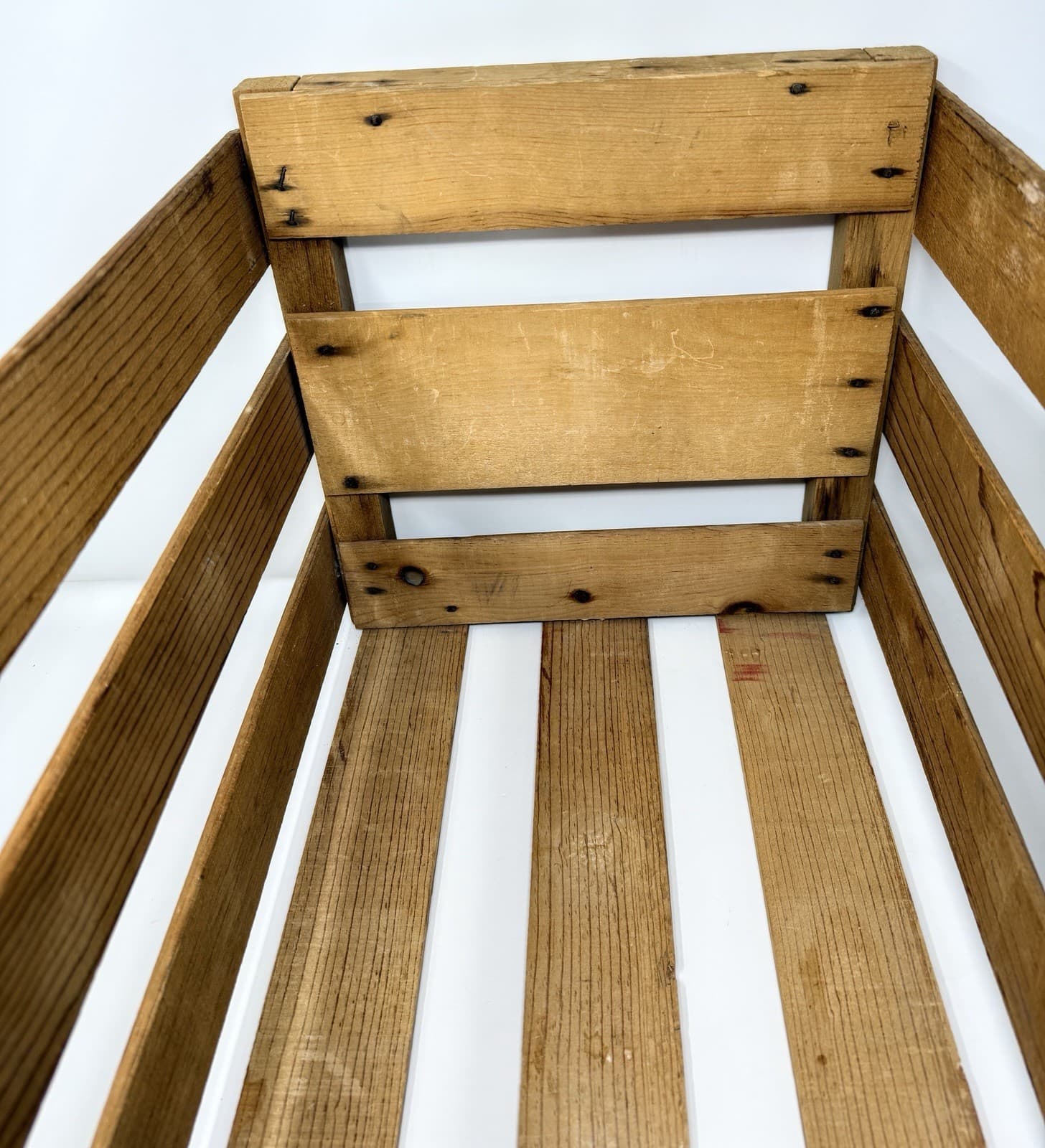 VINTAGE Foot High Melons Girlie Fruit Crate Man Cave Farm House Advertising 4