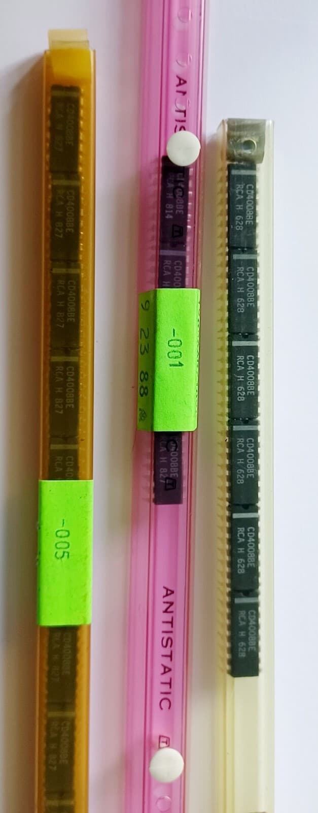 Lot of 3* RCA CD4008BE HEF4008 BN CD4008 DIP-16 IC  Chips CMOS 4-bit  Full Adder 3