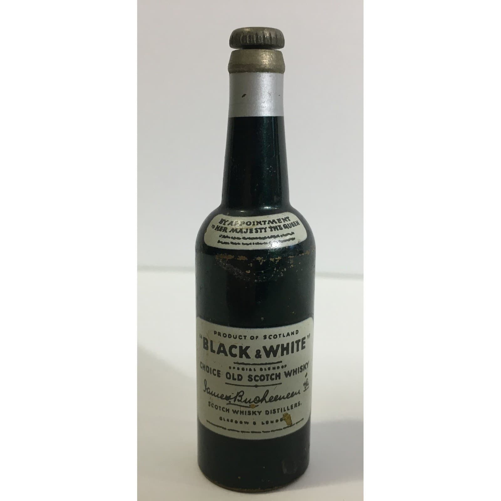 Vintage Black & White Scotch Whisky Bottle Opener West Germany Barware