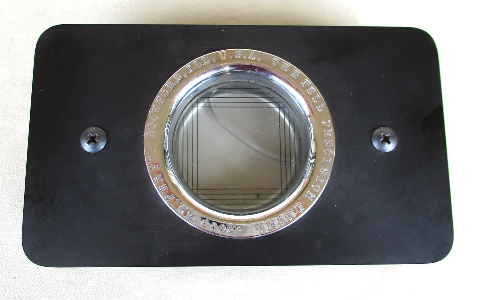 The Fell Precision Level 0.0005 In Per Foot Measurement in Box With Instructions 5