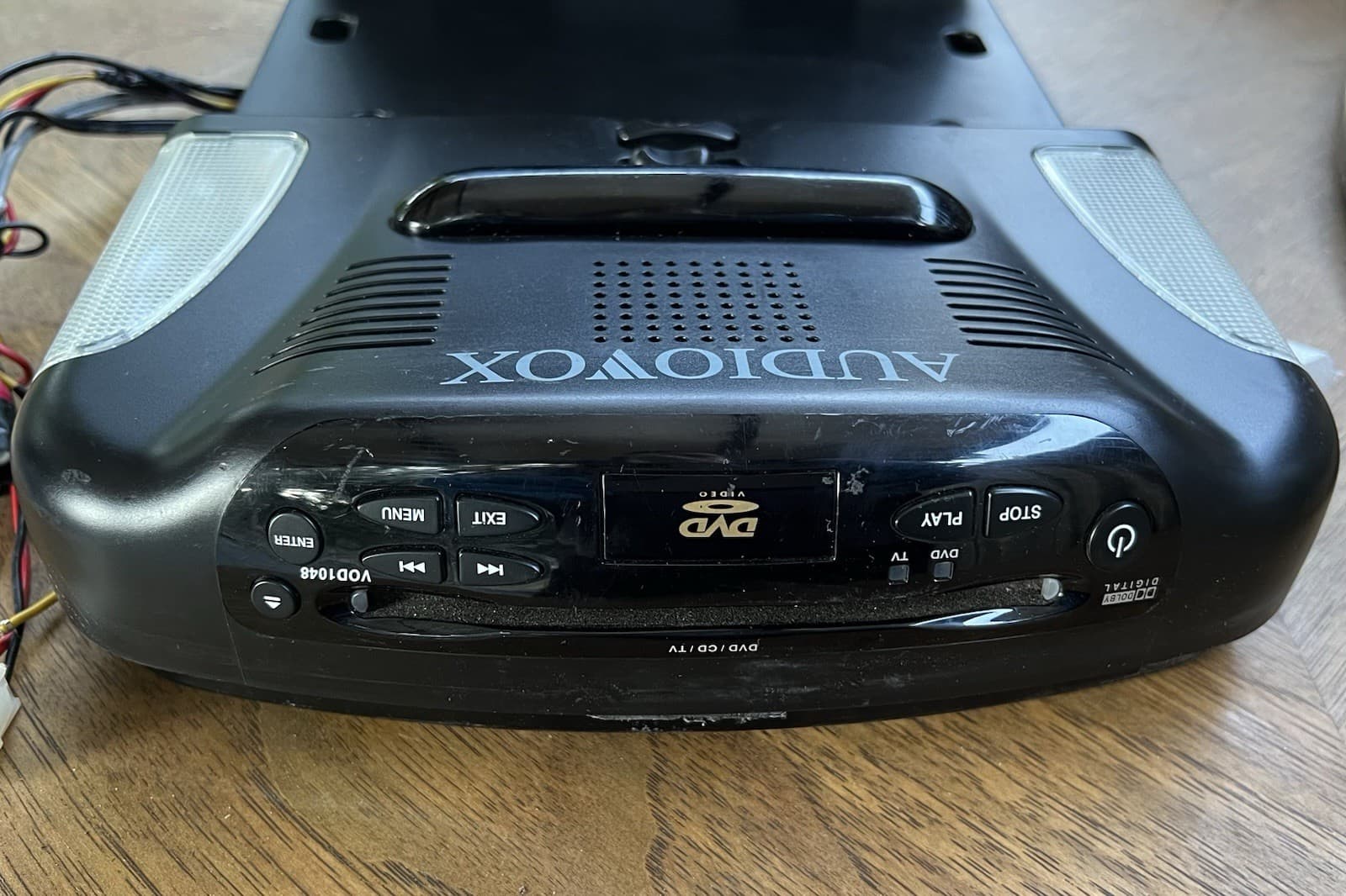 Audiovox VOD1048 10” Overhead Monitor And Dvd Player Universal 2