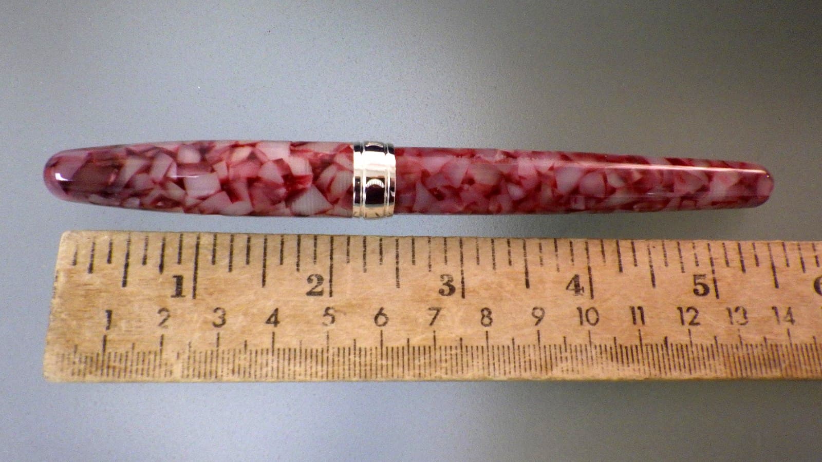 Vtg Conklin CUSHION POINT Cherry Crushed Ice Hooded Nib Fountain Pen in Box New? 5