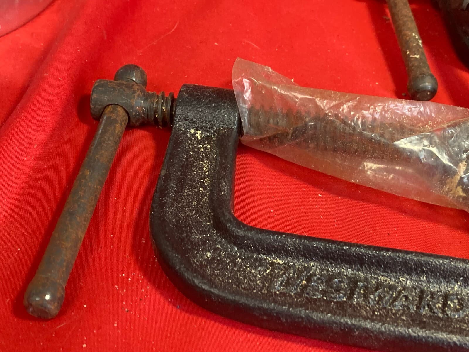 Westward Iron C-Clamp, 2-1/2", 1100 lb. NEW NOS 2