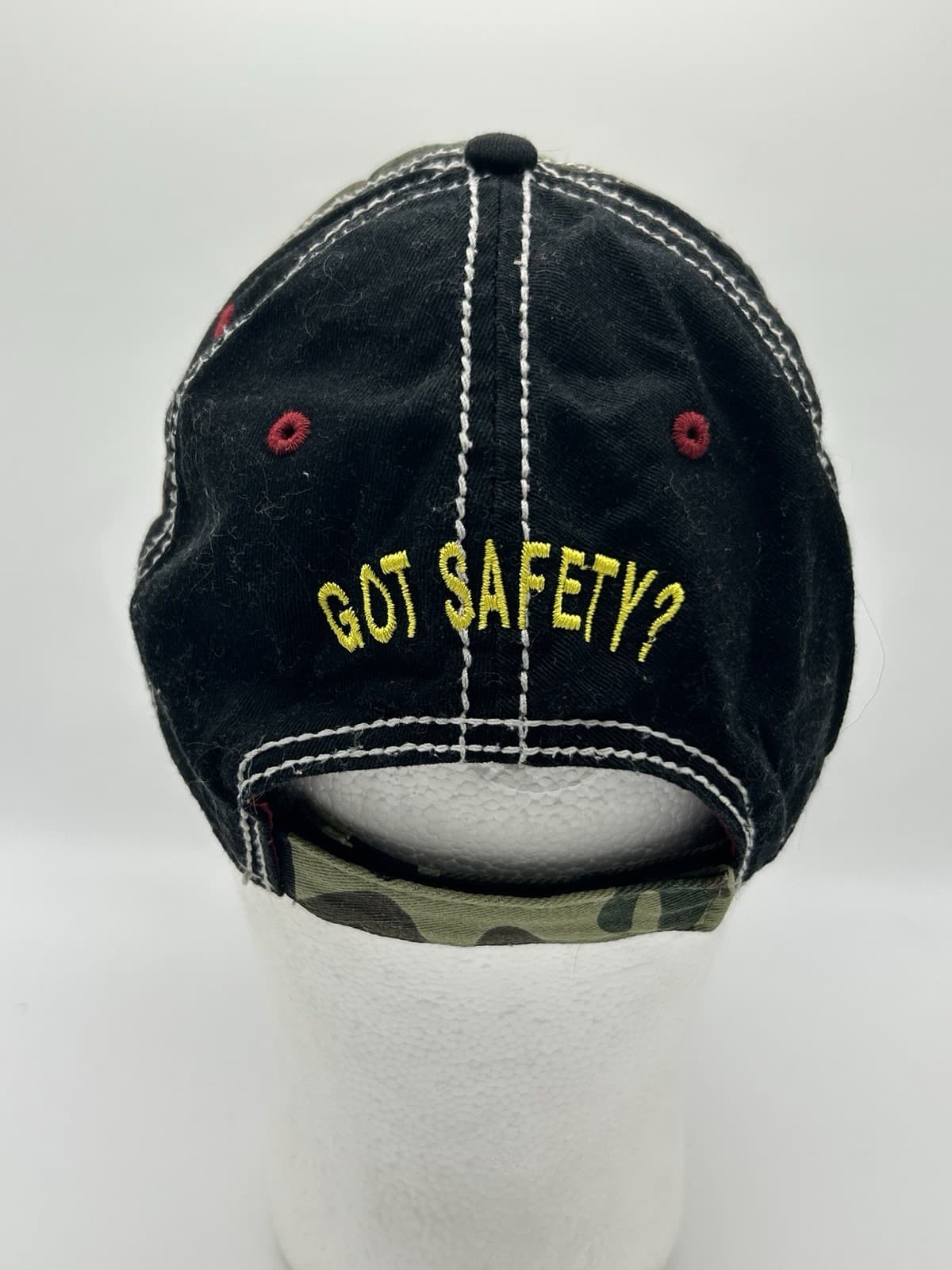 CSX Safety Railroad Camo Adjustble Hat 3