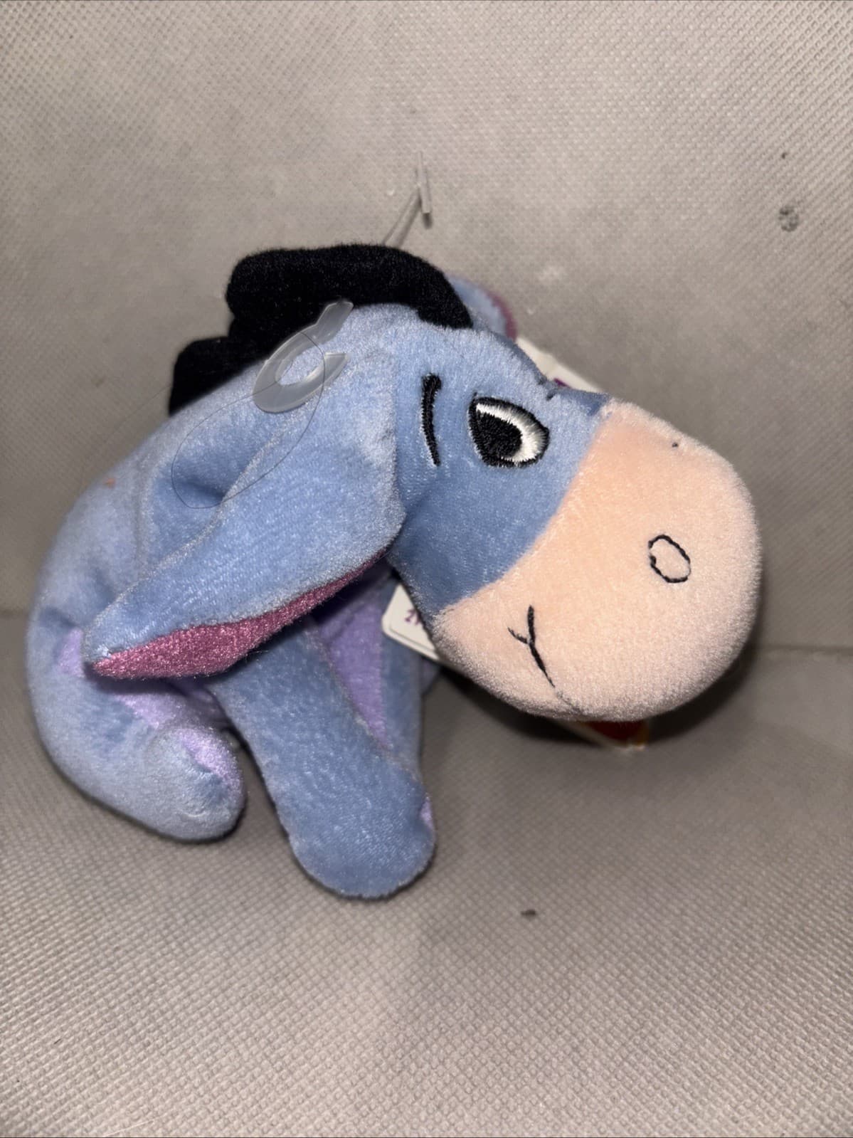 The First Years Winnie the Pooh Eeyore Play Pals Plush Rattle Baby Toy 5" Disney