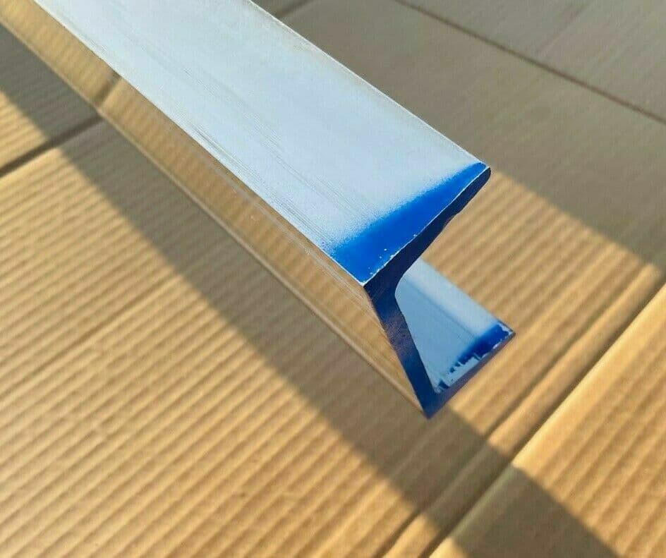 Aluminum Channel American Standard 6061 T6 4" X .247" X 1.647" X 12" Long 2