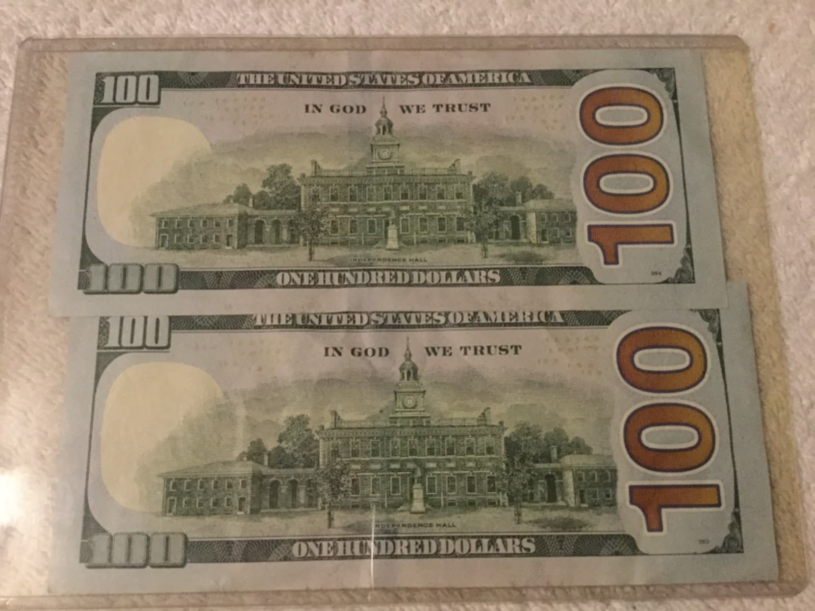 2009 $100.00 StarNotes (2) consecutive ... US Currency 2